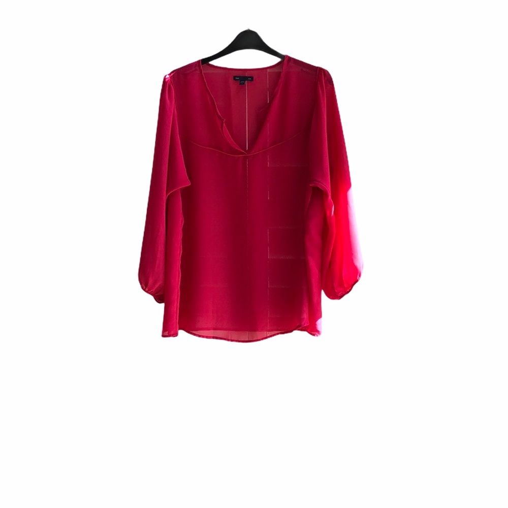 Sheer Gap Blouse